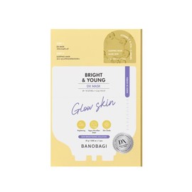 BANOBAGI Derma Collaboration 7 Sheets 25g Sleeping Mask Sheet Mask Face Mask Vegan Korean Cosmetics (BRIGHT&YOUNG)