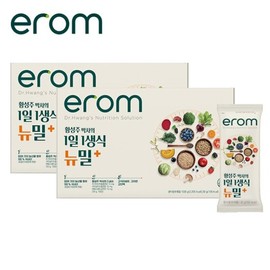 Irom Hwangseongju 1 Day 1 New Meal Plus 2 boxes (6 weeks) + shaker cup / 이롬황성주 1일1생식 뉴밀플러스 2박스(6주분) + 흔들컵