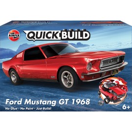 Airfix J6035 QUICKBUILD Ford Mustang GT 1968, Red