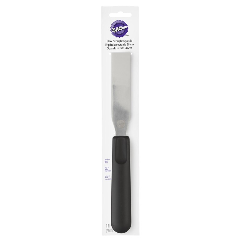 Wilton Straight Icing Spatula 11 inch, Black