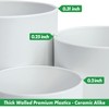6.5 Inch 8 Inch 10 Inch, Set of 3 Plastic