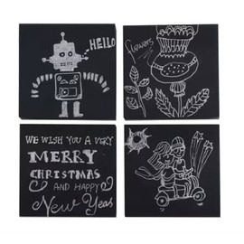 400 Notas Adhesivas Negras Desplegables Autoadhesivas De 3 x 3 Pulgadas (7.6 x 7.6 cm) 1 Block De Moda Papelera Creativa                              