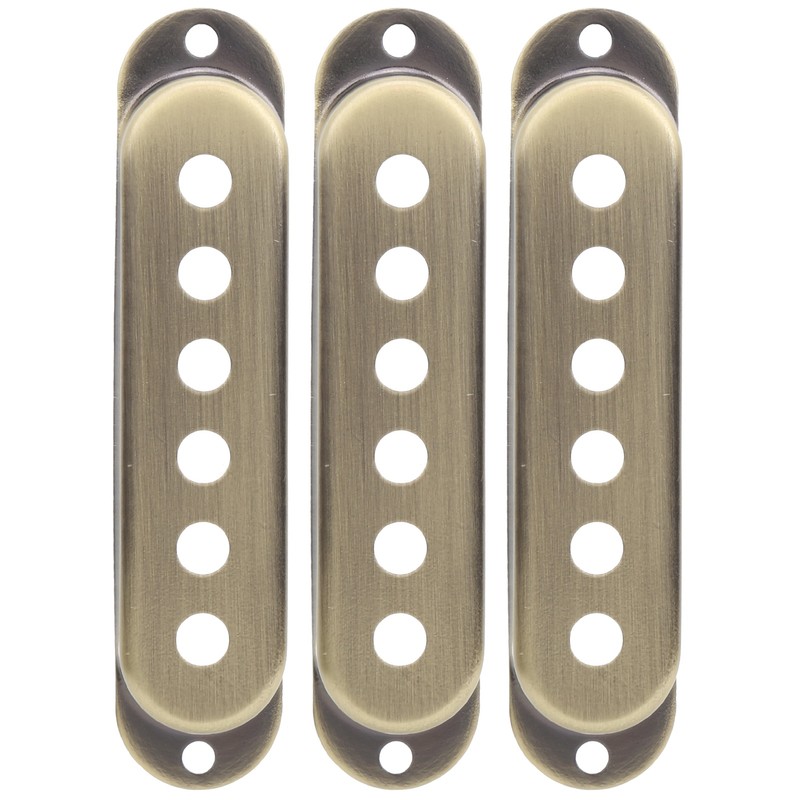3Pcs Single Pickup Cover Brass 48mm/50mm/52mm Musical Instrument Accessories for