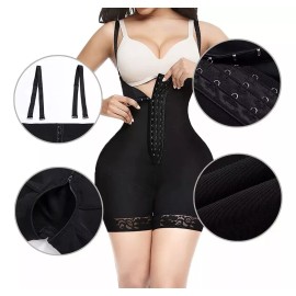Lefun Fajas Colombianas Body Shaper Cremallera Open Bust Body