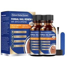 Multi-Purpose Nail Repair, 2025 Nail Solution with Tea Tree Oil for Discolored and Damaged Nails，Plant Drops for Nails Care，Discolored and Damaged Nails 2 Packs