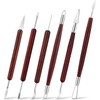 LINPHCEY 6-Piece Clay Sculpting Tools Set Perfect for Polymer Air