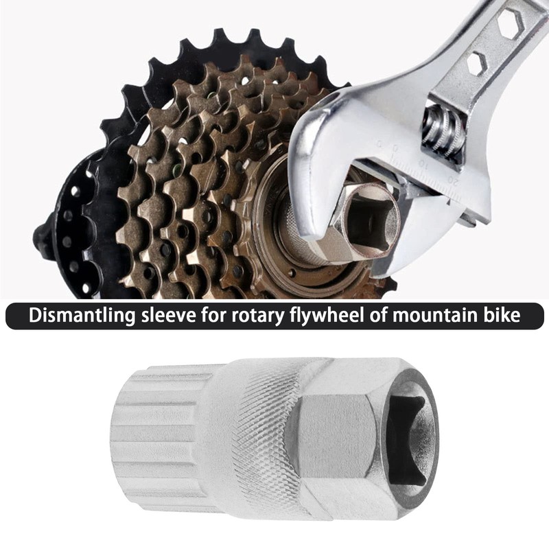 eMagTech Bicycle Freewheel Remover Mountain Bike Lock Ring Removal Tool