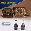 G-PLUS Headlights Assembly, Compatible with 1997 1998 1999 2000-2002 Ford