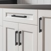 Ravinte Hardware 5 Pack Matte Black Cabinet Pulls - 6