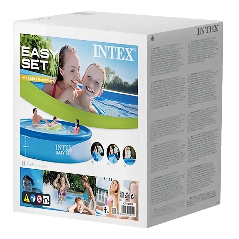 Alberca inflable redonda Intex Easy Set 28130 [¡ATENCIÓN!] Piscina Inflável