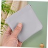 TEHAUX 6pcs PU Leather Earphone Pouches Jewelry Storage Bags Large