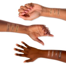 LUMINESS Silk Airbrush Spray Foundation - Full Coverage Foundation - Formula Hydrates & Moisturizes with Hyaluronic Acid, Aloe Vera & Hydrolyzed Silk (Shade - Rich Dark)