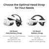 KIWI design K4 Boost Battery Head Strap for Meta Oculus