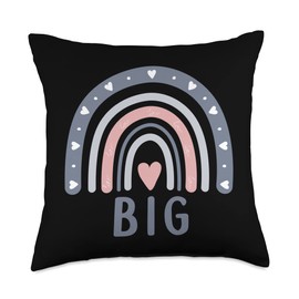 Little Pledge Rush Alumnae Family Reveal Party Fun Big Little Sorority Week Reveal College Sister Recruitment Throw Pillow, 18x18, Multicolor