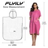 FLYILY Surf Poncho Mobile Changing Aid and Cuddly Bathrobe in