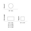 Maison d' Hermine 100% Cotton Table Cover - 70"x70" Square