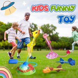 Anginne Rocket Toy for Children, Gift Boy 3-12 Years Outdoor Toy from 3-12 Years Outdoor Games from 4-12 Years Outdoor Games for Children Garden Toy Children