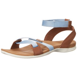 REVITALIGN - Sandalia Ajustable para Mujer, Bruma Azul, 7 US