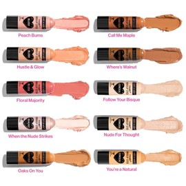 Wet n Wild MegaGlo Makeup Stick Follow Your Bisque – Corrector e Iluminador en Barra, Cobertura Media Construible, Acabado Natural, Fácil de Difuminar, Vegano y Cruelty Free