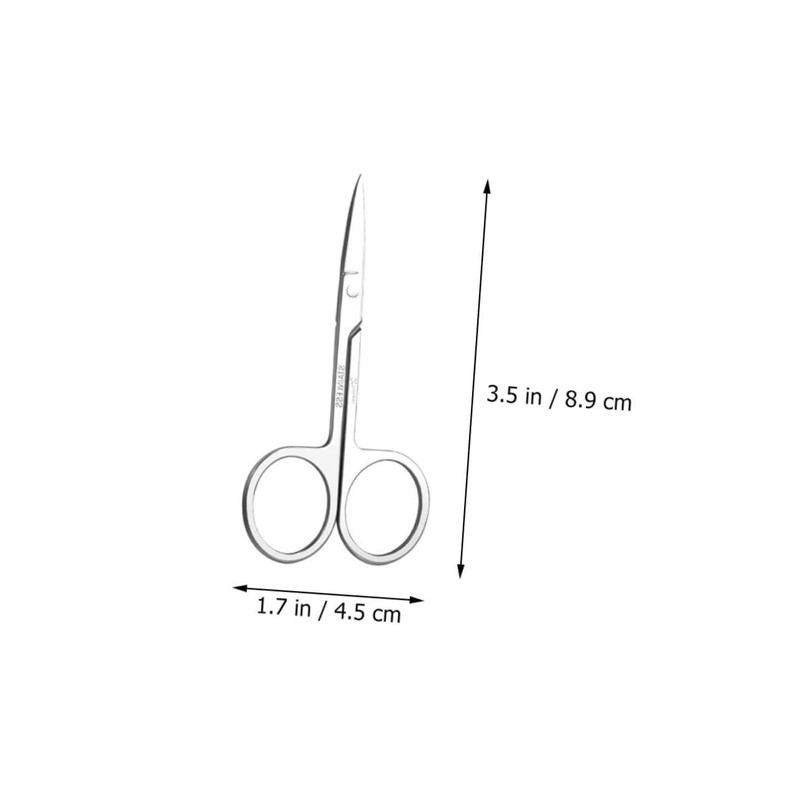 FOMIYES Stainless Steel Eyebrow Grooming Kit Durable Brow Scissors Precision