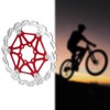 160/180/203mm Mountain Bike Type Floating Brake Disc Bicycle Brake Pad