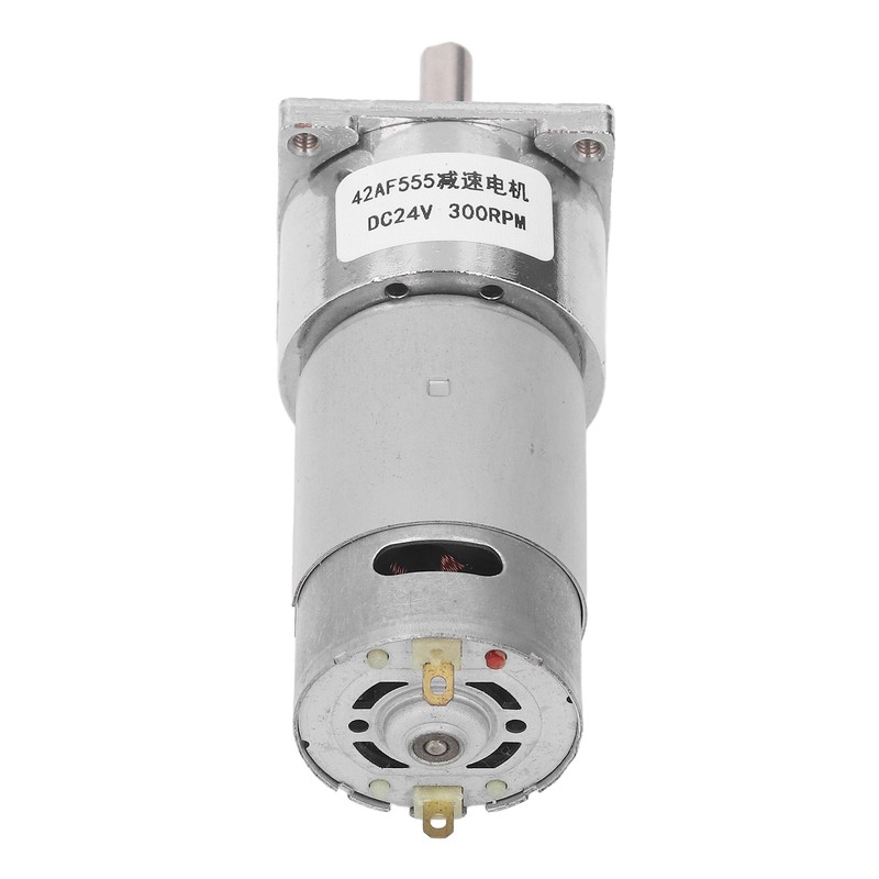 DC24V Gear Motor Self Locking Worm Speed Reduction Motor with