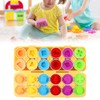 12pcs Matching Eggs Toy Set Children Early Educational Recognition Learning