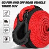 X-BULL Synthetic Winch Rope - Cable Kit -1/2" X 85ft