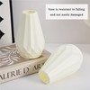 Flower Vase, Unbreakable PE Plastic Flower Vases, Durable Decorative Flower
