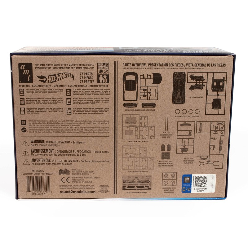 AMT 2010 Chevy Camaro Hot Wheels Plastic Kit