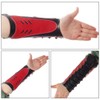 DONGKER Archery Arm Guards,Forearm Protection Guards Adjustable Leather Gauntlet Wristband