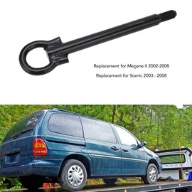 Tow Hook for Megane II Scenic 8200519463 Forged Steel Trailer Tow Hook Eyelet Loop Retaining Ring, Default