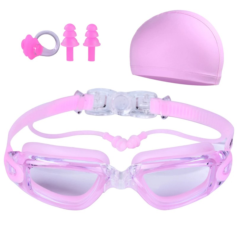 Kids Anti-Fog Swimming Goggles for Pool & Beach – UV-Protection