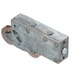 CRL 1-1/2" Tandem Stainless Steel Sliding Glass Door Roller with 1-1/8" Wide Housing for Kawneer Doors - D1884