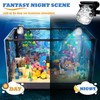 Fish Tank Building Block, Lighting Aquarium Building Sets for Adults