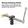 Woodworking Fast Fixed Clip Clamp Fixture Adjustable Workbench Vise Joinery