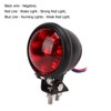 Motorcycle Retro Round LED Taillight Brake Running Light Universal for