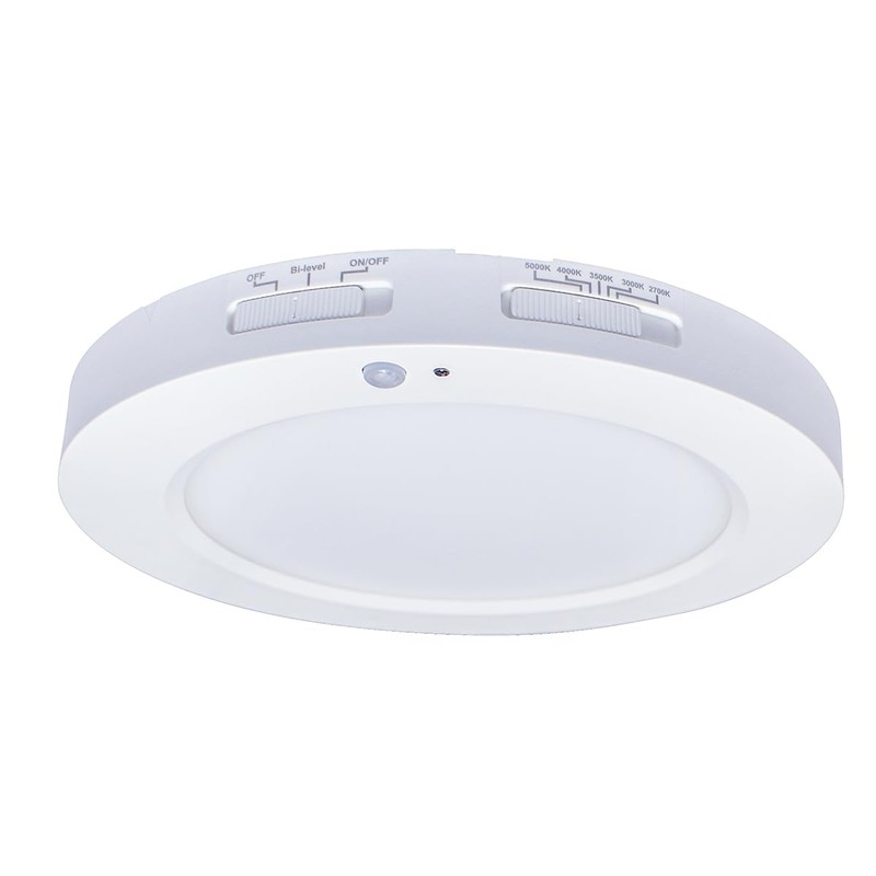 7” LED Surface Mount Downlight, 5 CCT Selectable, 13W with