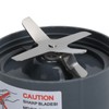 32OZ Juicer Cup with Extractor Cross Blade Fit for 600W