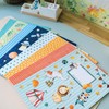 Papierdrachen 8 High-Quality Paper Notebook Covers for Children, DIN A4,