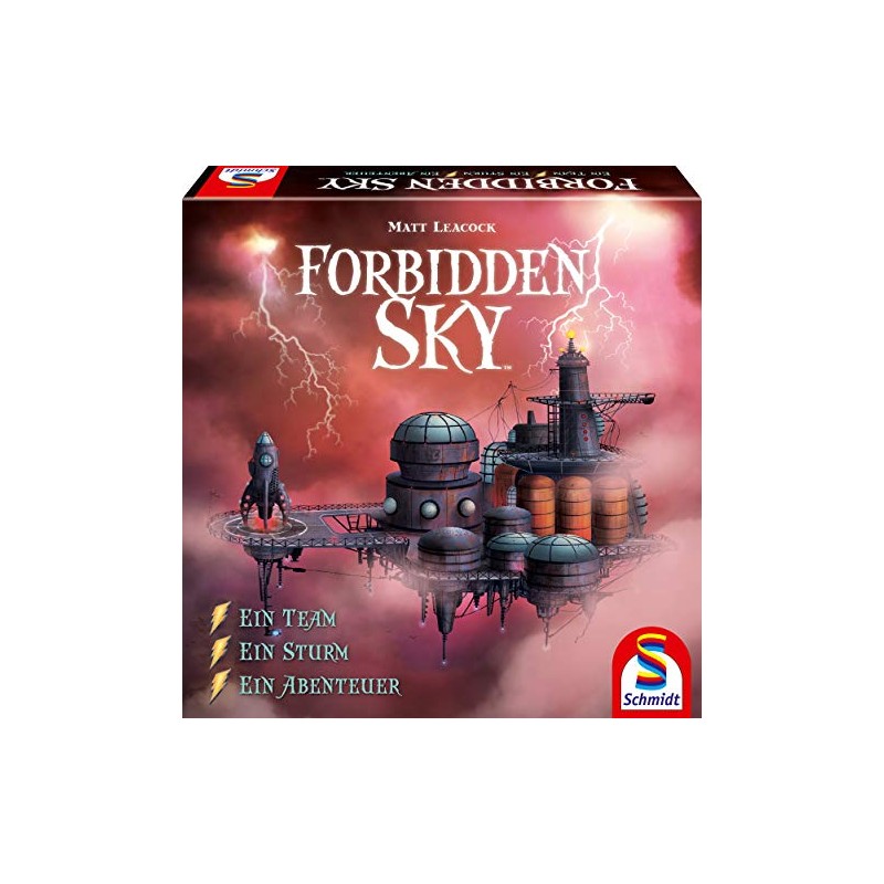 Schmidt Spiele 49348 Forbidden Sky, 3D Strategiespiel, bunt