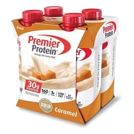 Bebida De Proteína Premier Liquida 4 Pack Sabor Caramel                                                                                               