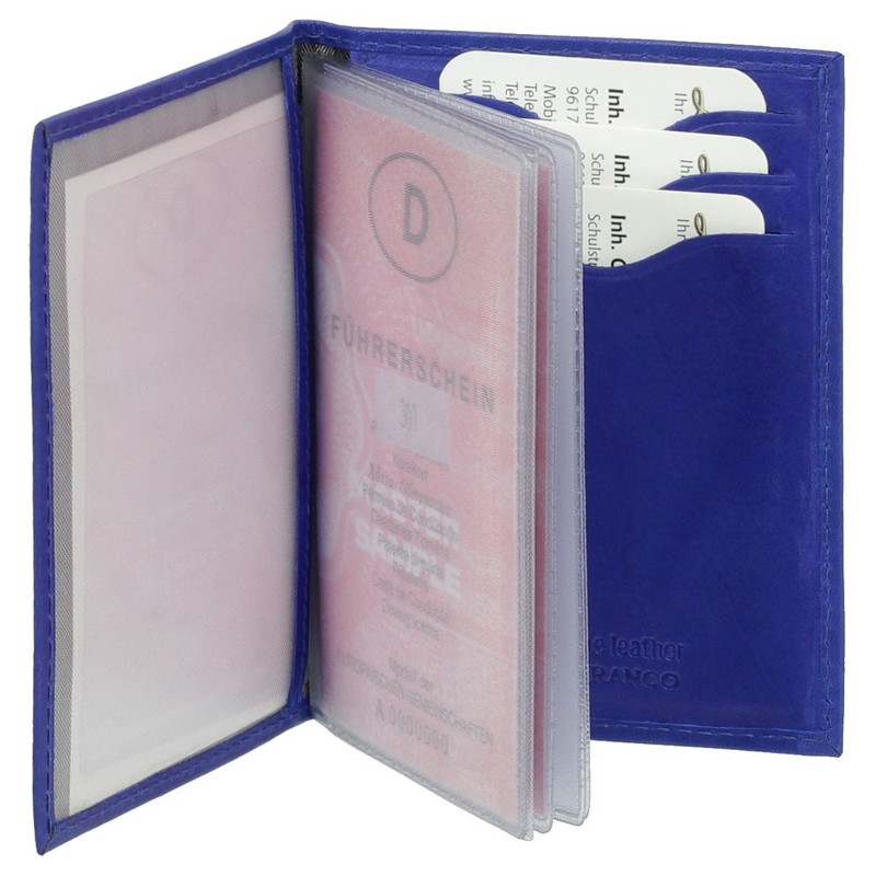 Leather ID Card Holder Credit Card Holder Car Folder Various