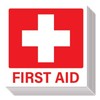 First Aid Stickers 10-Pack | Square 5.5-inch by Sutter Signs