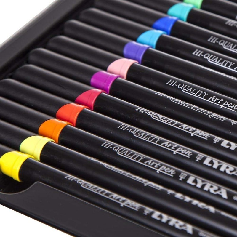 LYRA Art Pen, Fine Art Marker Set, 20 Assorted Colours,