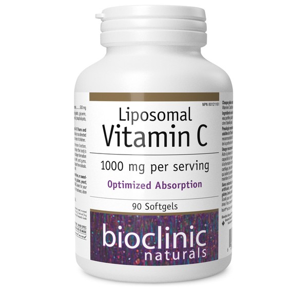 Bioclinic Naturals Liposomal Vitamin C 90 Softgels