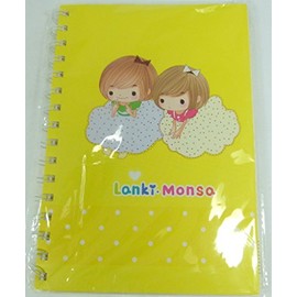 Lanki Monsa Spiral Bound Notebook (Yellow)