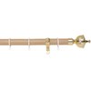 Shappy 40 Pack Metal Drapery Curtain Rod Rings with Eyelets