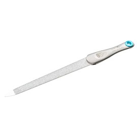 Remos Sapphire Nail File with Ergonomic Handle Made of Stainless Steel - Blue