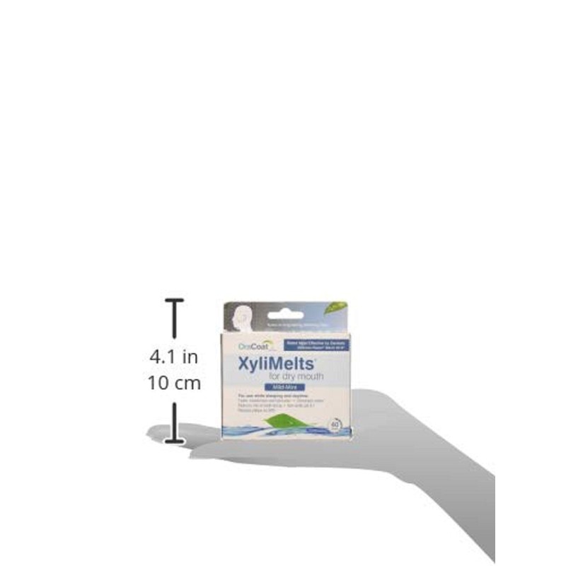 Oracoat Xylimelts Mild Mint Flavor (2 Pack 80-Count)